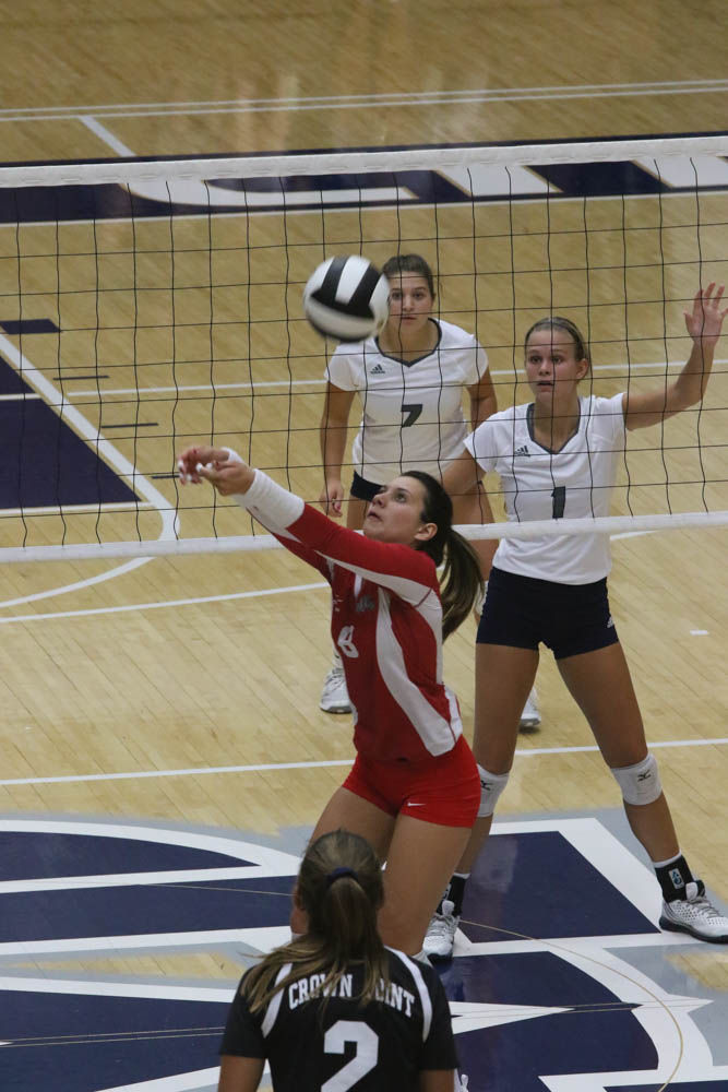 Gallery: Girls volleyball - Crown Point at Michigan City